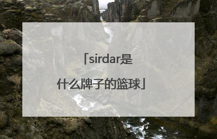 「sirdar是什么牌子的篮球」sirdar是什么牌子乒乓球拍